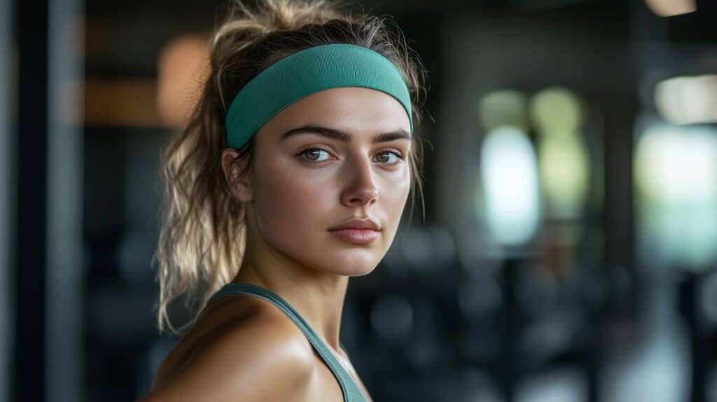 image of girl in a gym