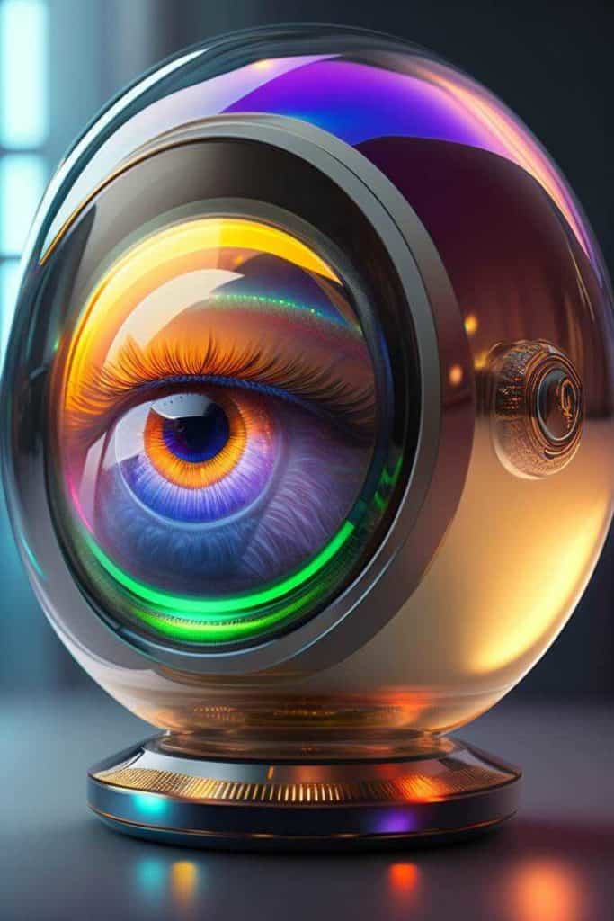 futuristic eye
