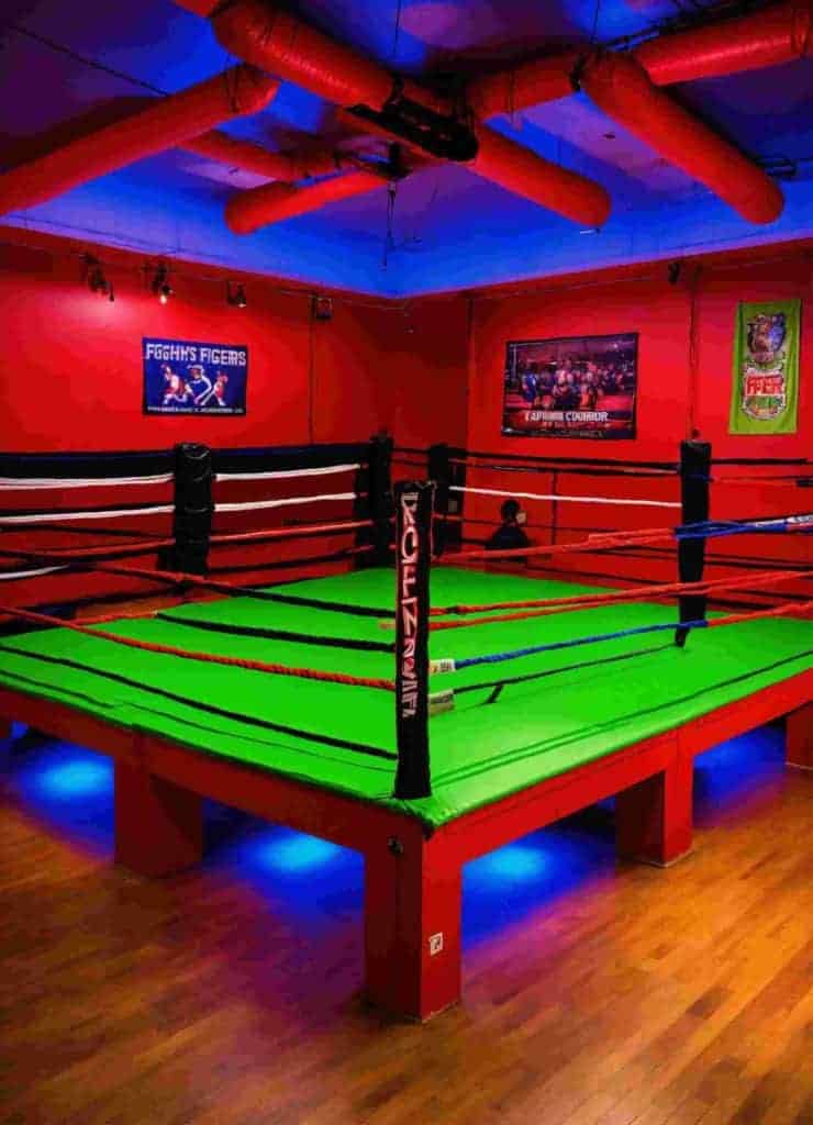image of boxing ring
